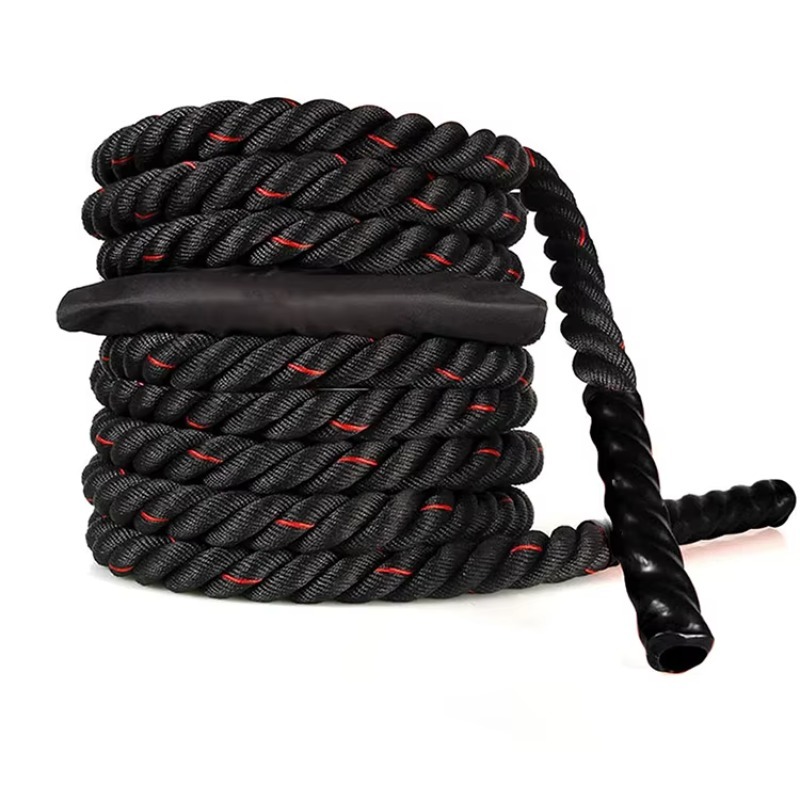 Battle Rope Exercise - Premium Battle Rope Strap Heavy Duty