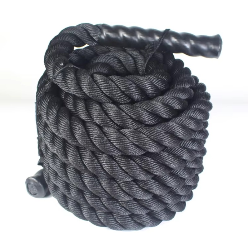 Battle Rope Exercise - Nylon Plastic Battle Ropes Flexible Design