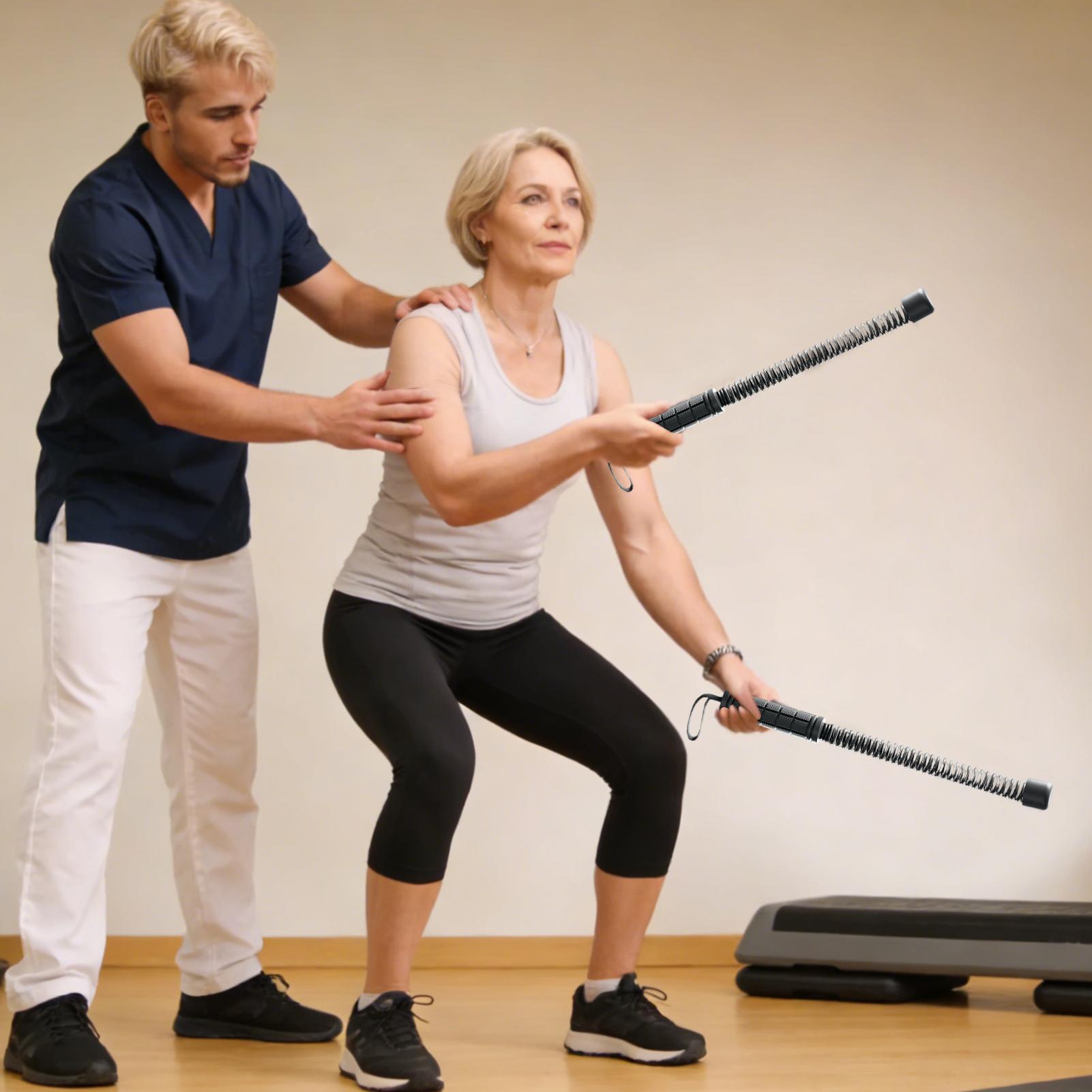 Battle Rope Exercise - 2 Pieces Cordless Battle Ropes Cordless