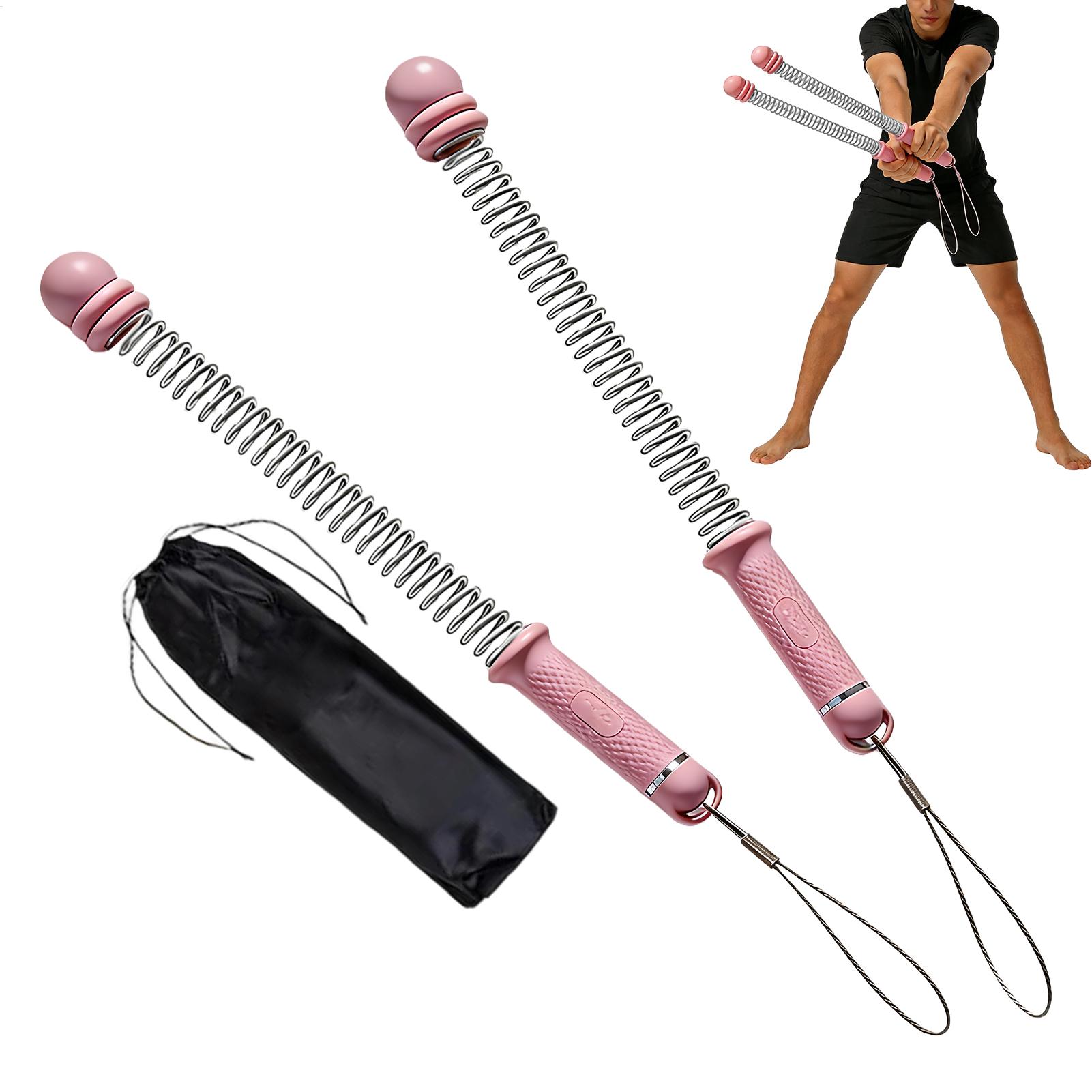 Battle Rope Exercise - Portable Battle Ropes Adjustable Weight Rings