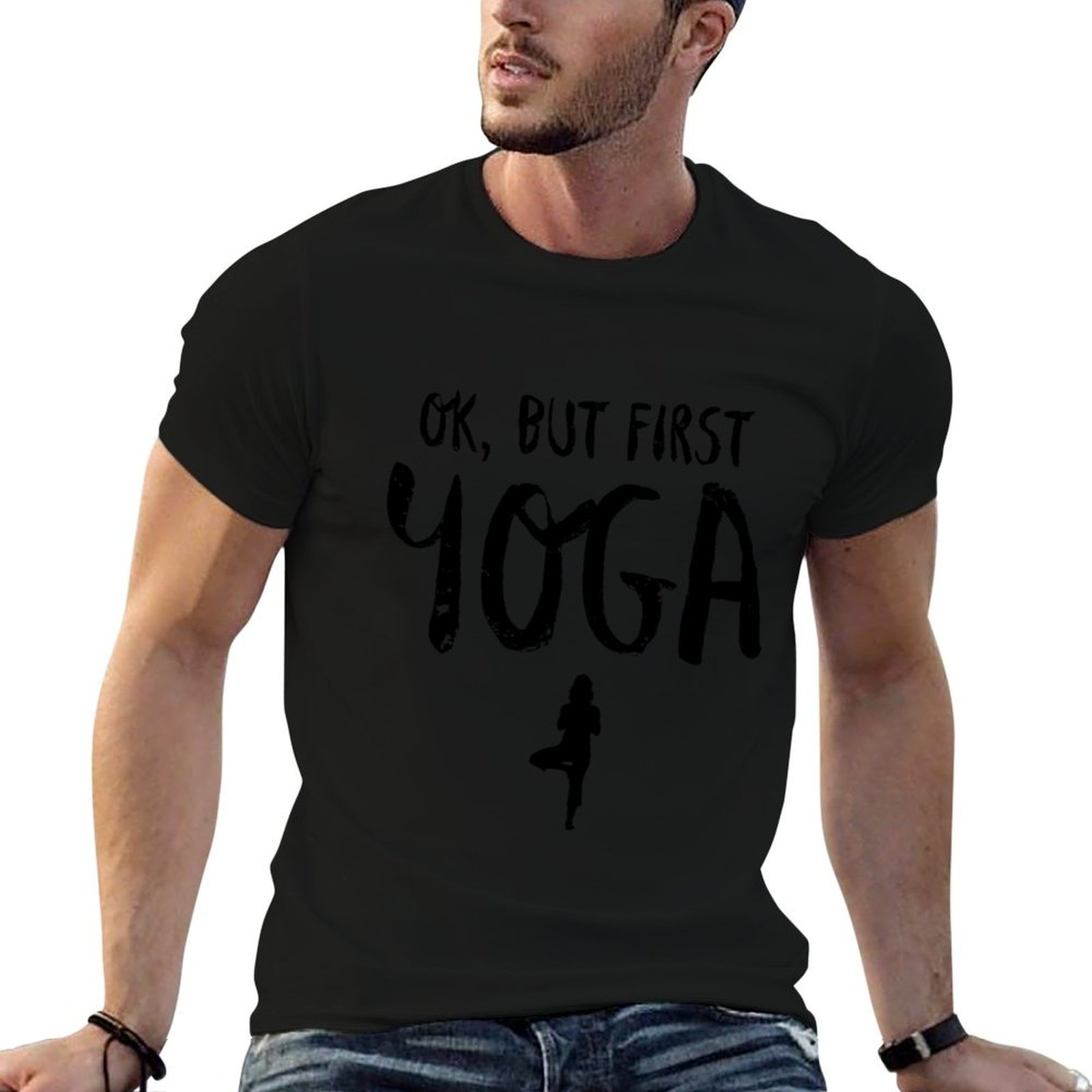 Yoga In Fitness First - Ok But First Yoga Funny Fitness