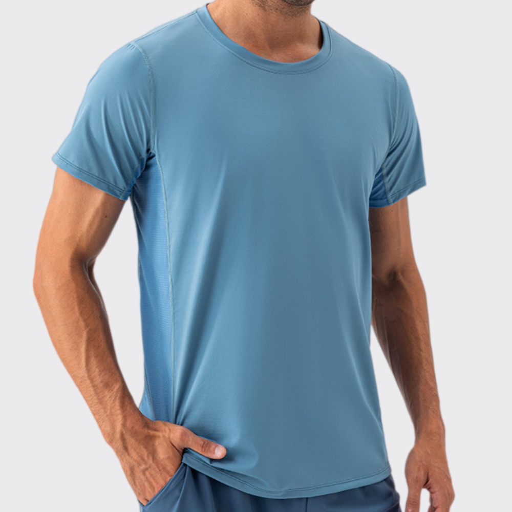 Quick Dry Sports T-Shirt Short - Yoga Fitness Logo recension och pris