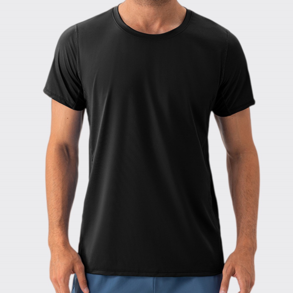 Quick Dry Sports T-Shirt Short - Yoga Fitness Logo recension och pris