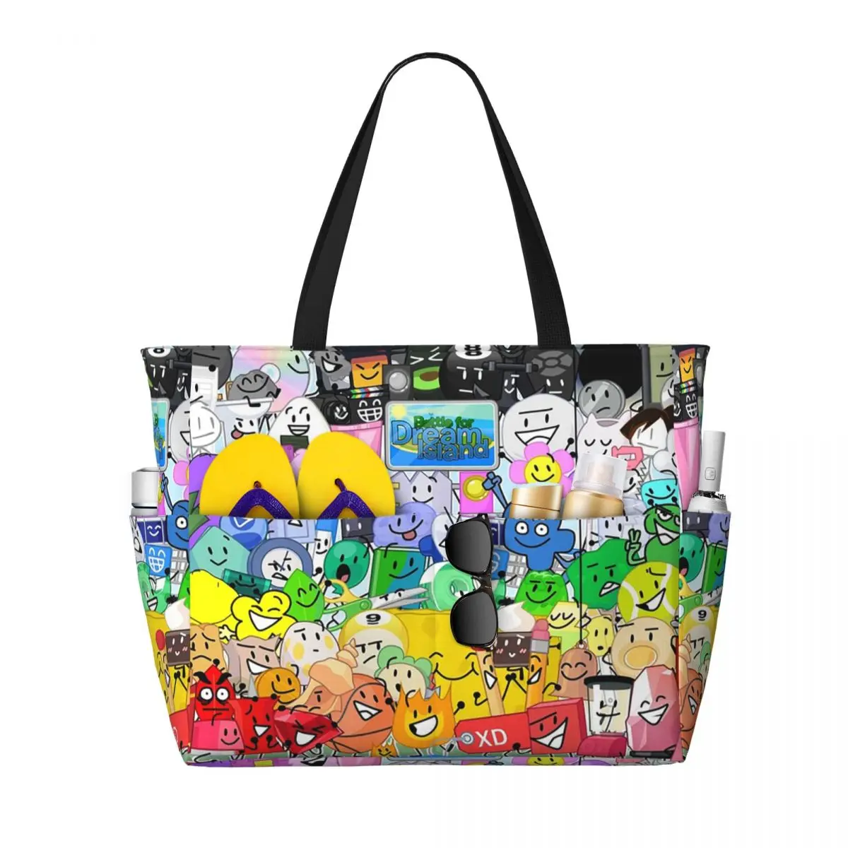 BFDI Group Picture Beach Tote  - Yoga Fitness Group recension och pris