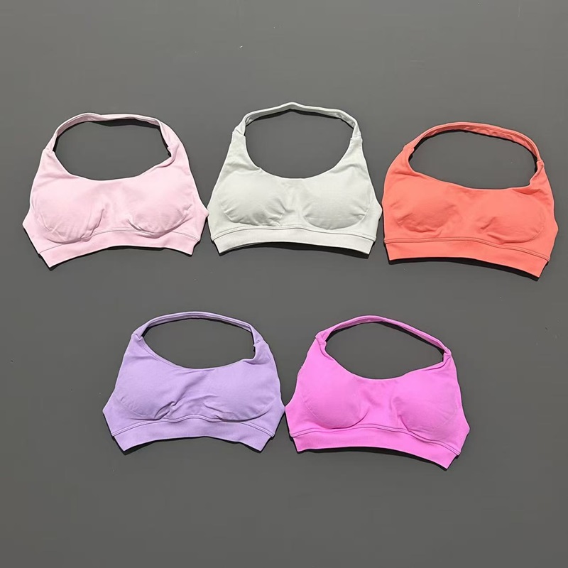 No Logo Sports Bra Women Seaml - Yoga Fitness Logo recension och pris