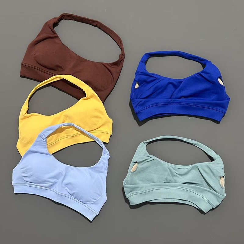 No Logo Sports Bra Women Seaml - Yoga Fitness Logo recension och pris