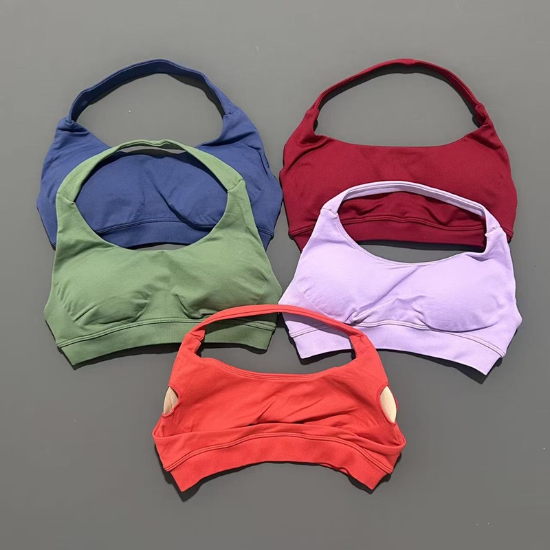 No Logo Sports Bra Women Seaml - Yoga Fitness Logo recension och pris