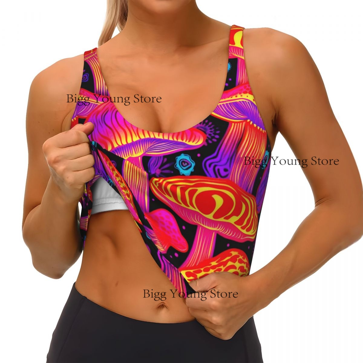 Group Mushrooms Basic Tops Wom - Yoga Fitness Group recension och pris