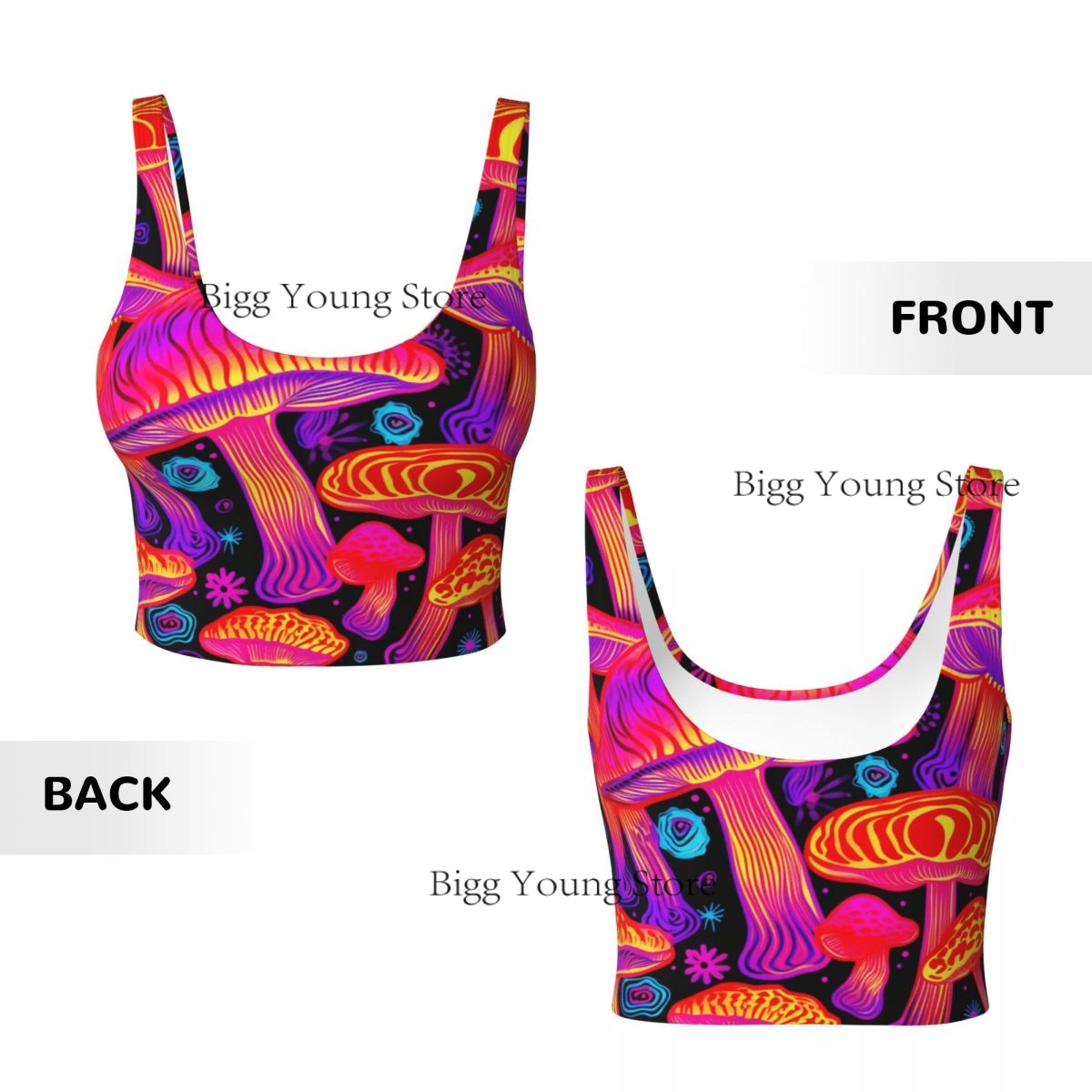 Group Mushrooms Basic Tops Wom - Yoga Fitness Group recension och pris