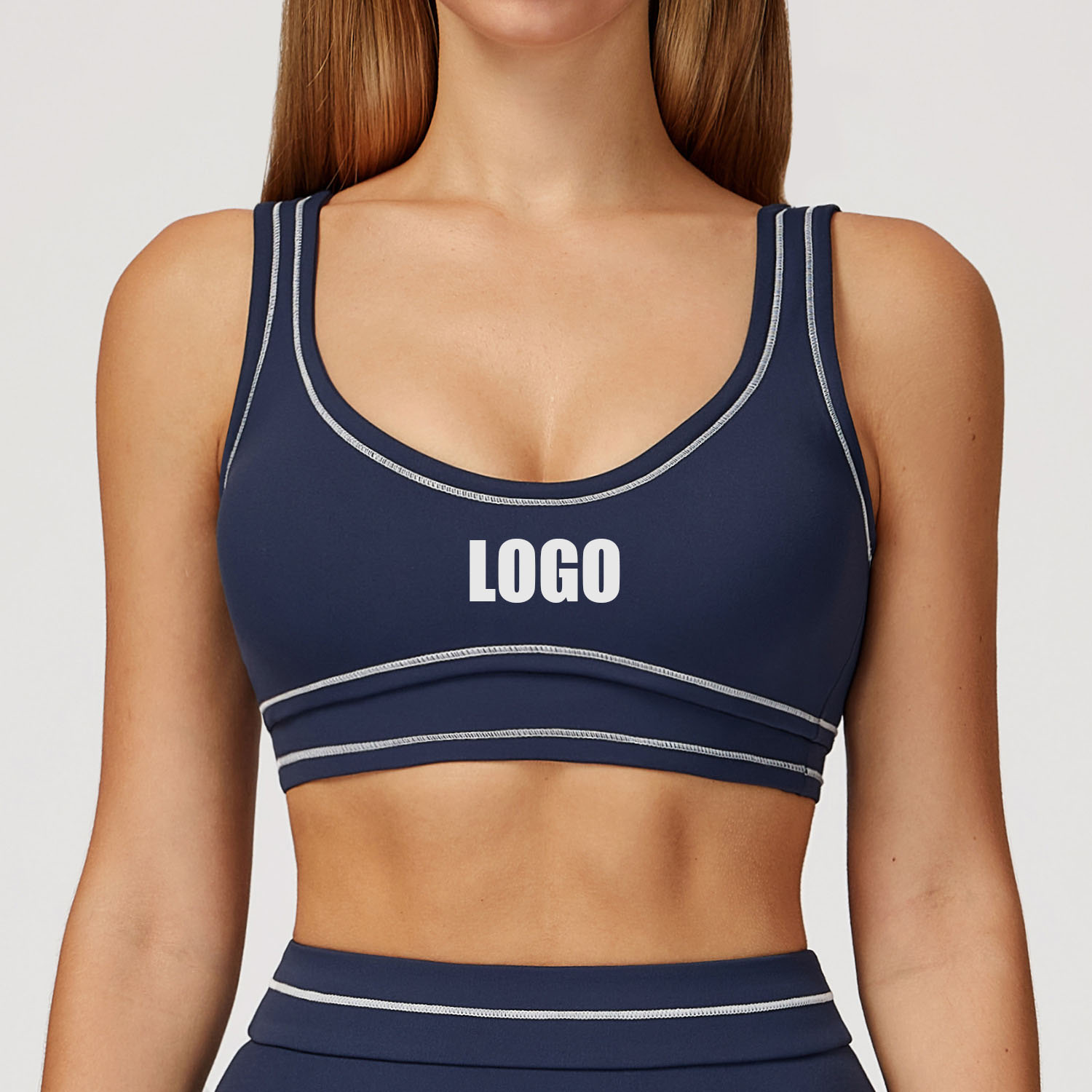 Customized LOGO contrasting co - Yoga Fitness Logo recension och pris