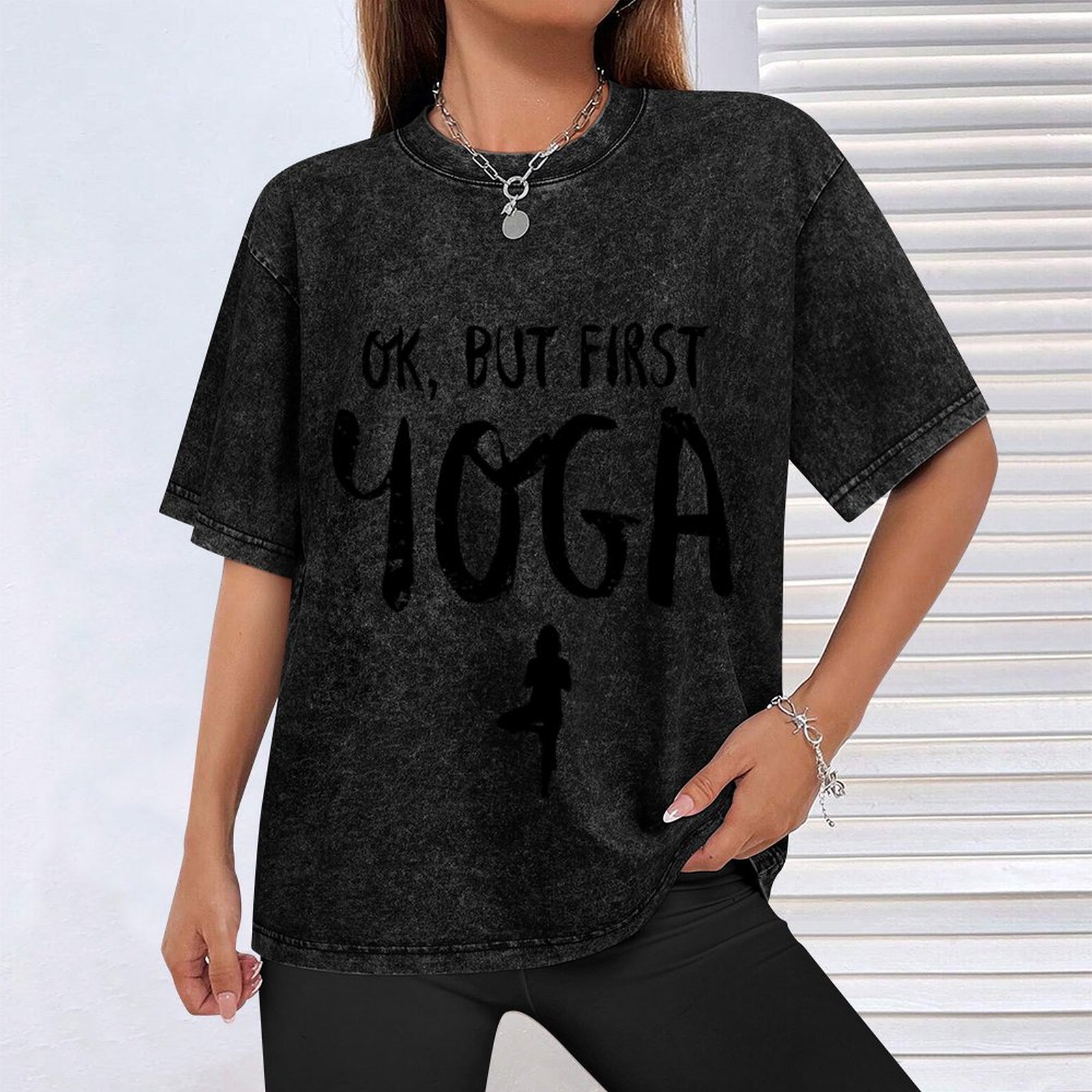 Ok But First Yoga Funny Fitnes - Yoga In Fitness First recension och pris