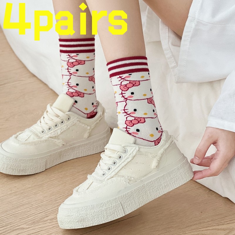 4 pairsof HelloKitty anti slip - Yoga In Fitness First recension och pris