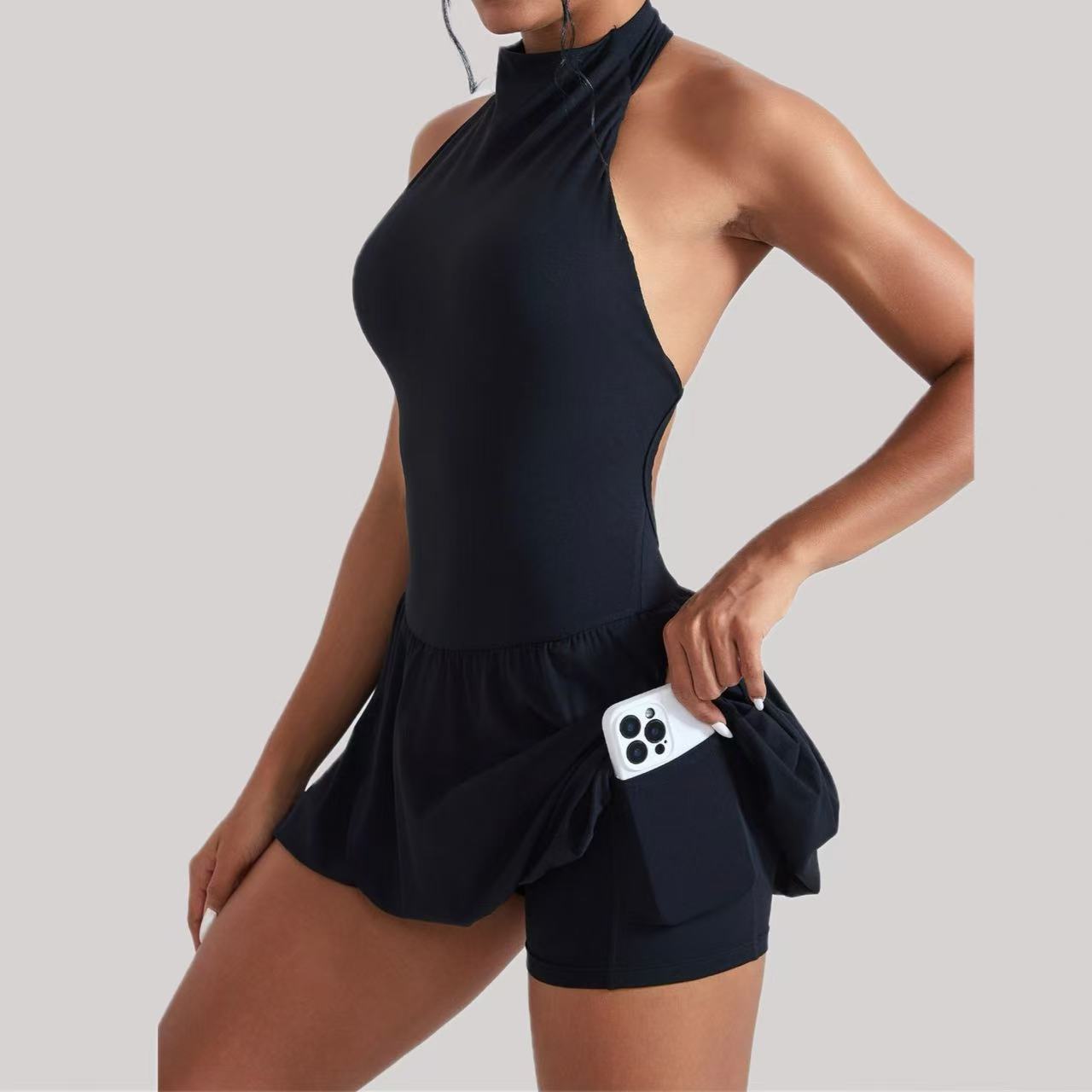 Ningyu High Neck Golf Tennis D - Yoga Fitness Group recension och pris
