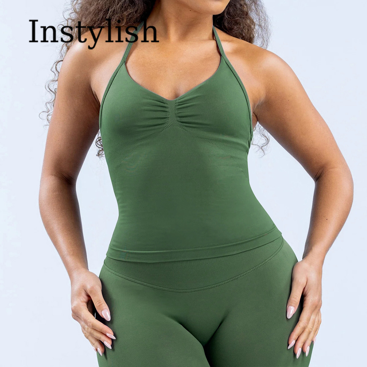 Women Seamless Yoga 2 Piece Se - Yoga Và Fitness recension och pris