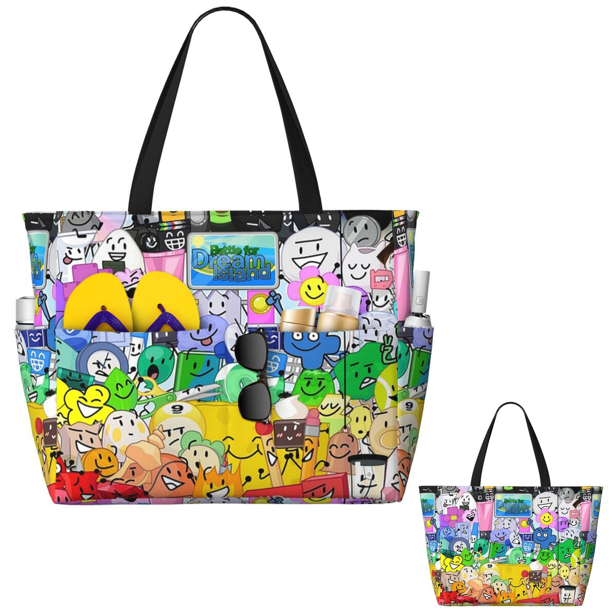 BFDI Group Picture Beach Tote  - Yoga Fitness Group recension och pris